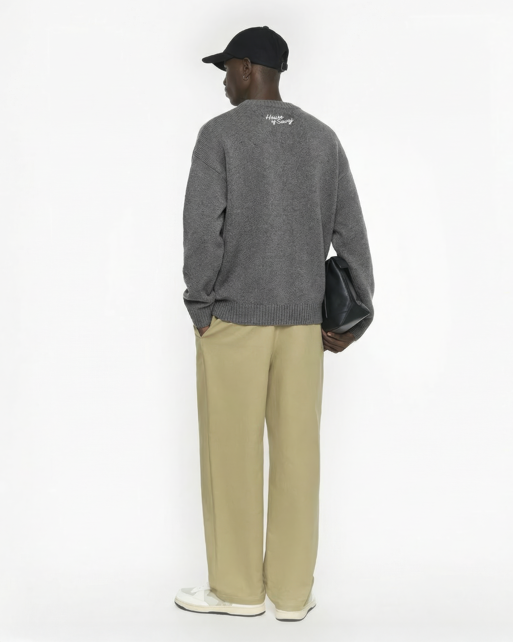 HOUSE OF SAVOJ JUVENILE GREGER KNIT JUMPER – DEEP GREY