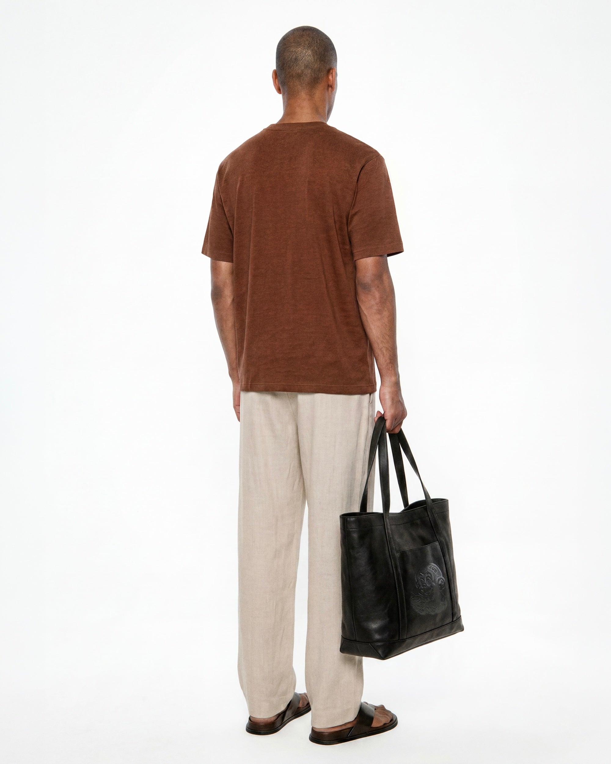 House of Savoj - Savoie Landscape Comfort Tee - Burnt Sienna