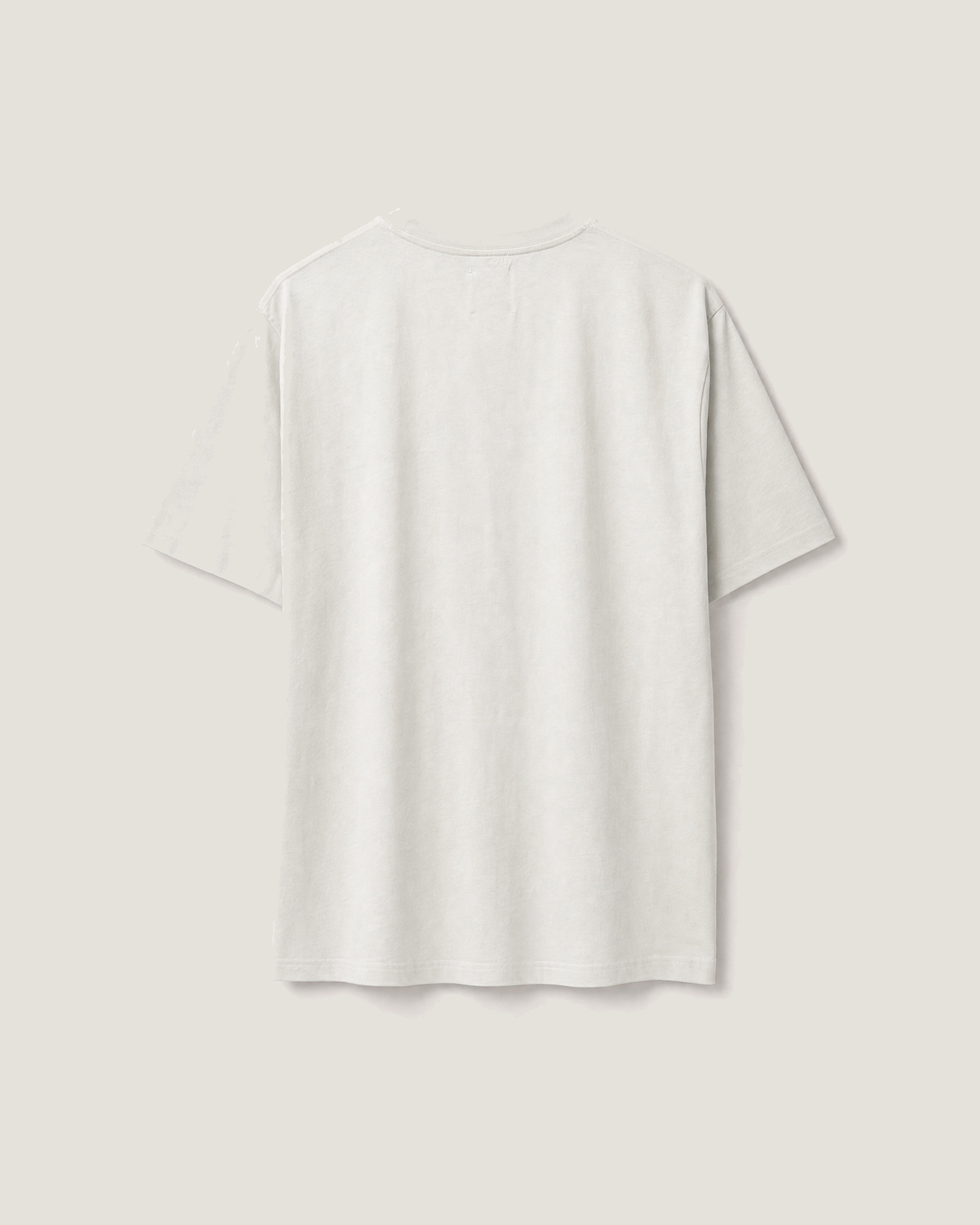 House of Savoj emblem & signature embroidery tee - oatmilk white