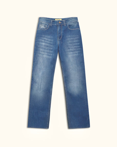 The Savoj Straight Jeans - Vintage Blue
