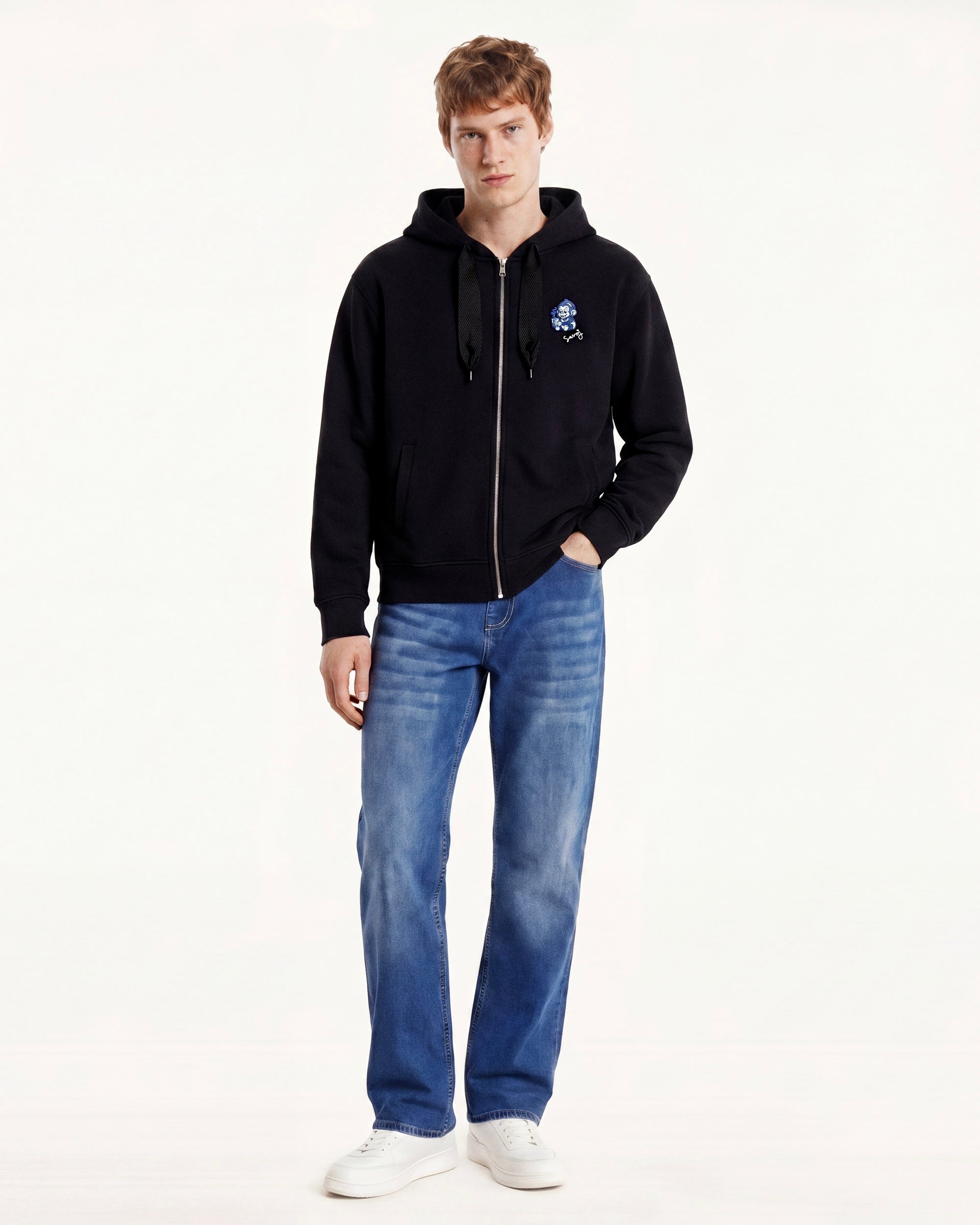 The Savoj Straight Jeans - Vintage Blue